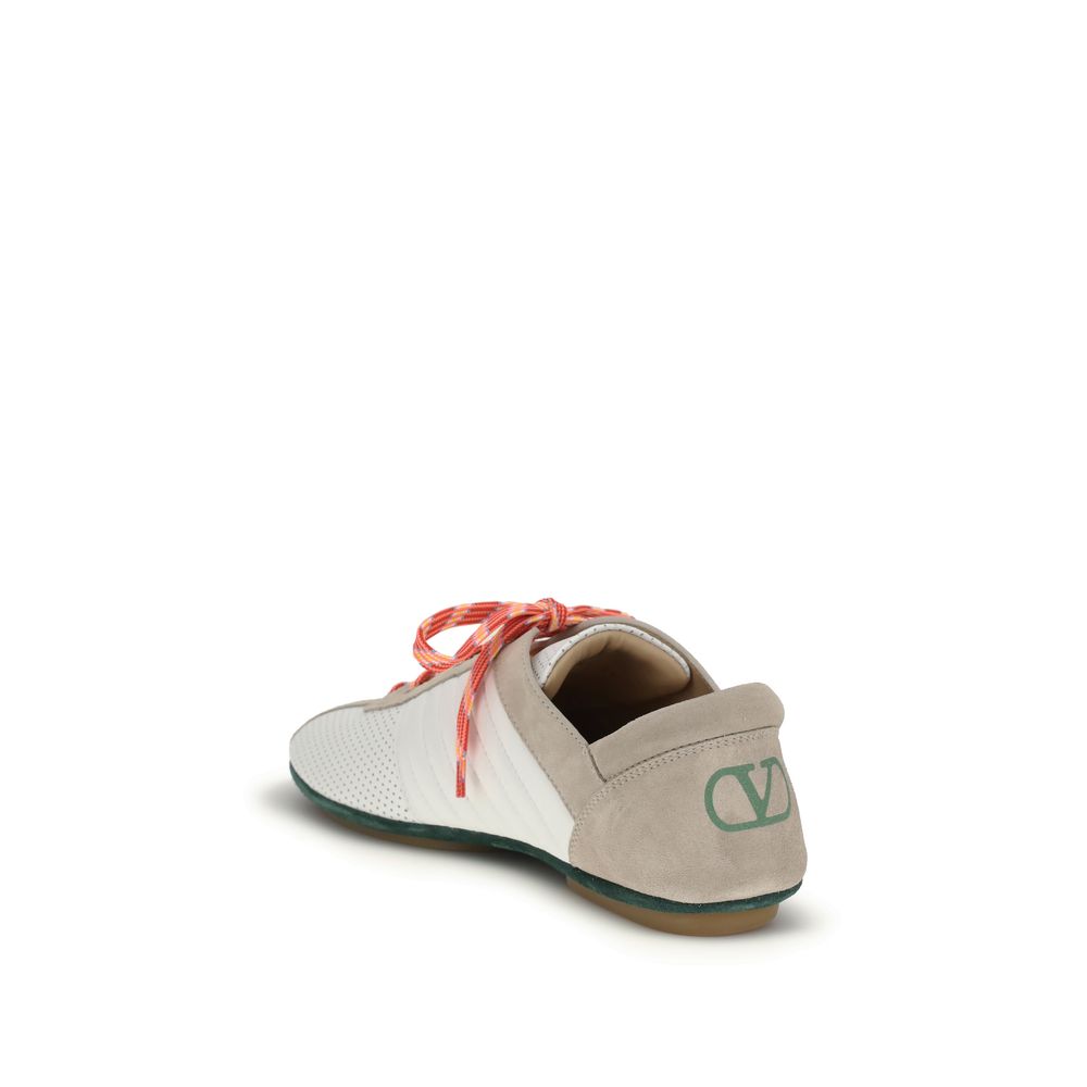 Baskets Athlétiques Valentino Garavani Multicolores en Agneau Ovis Aries Aries