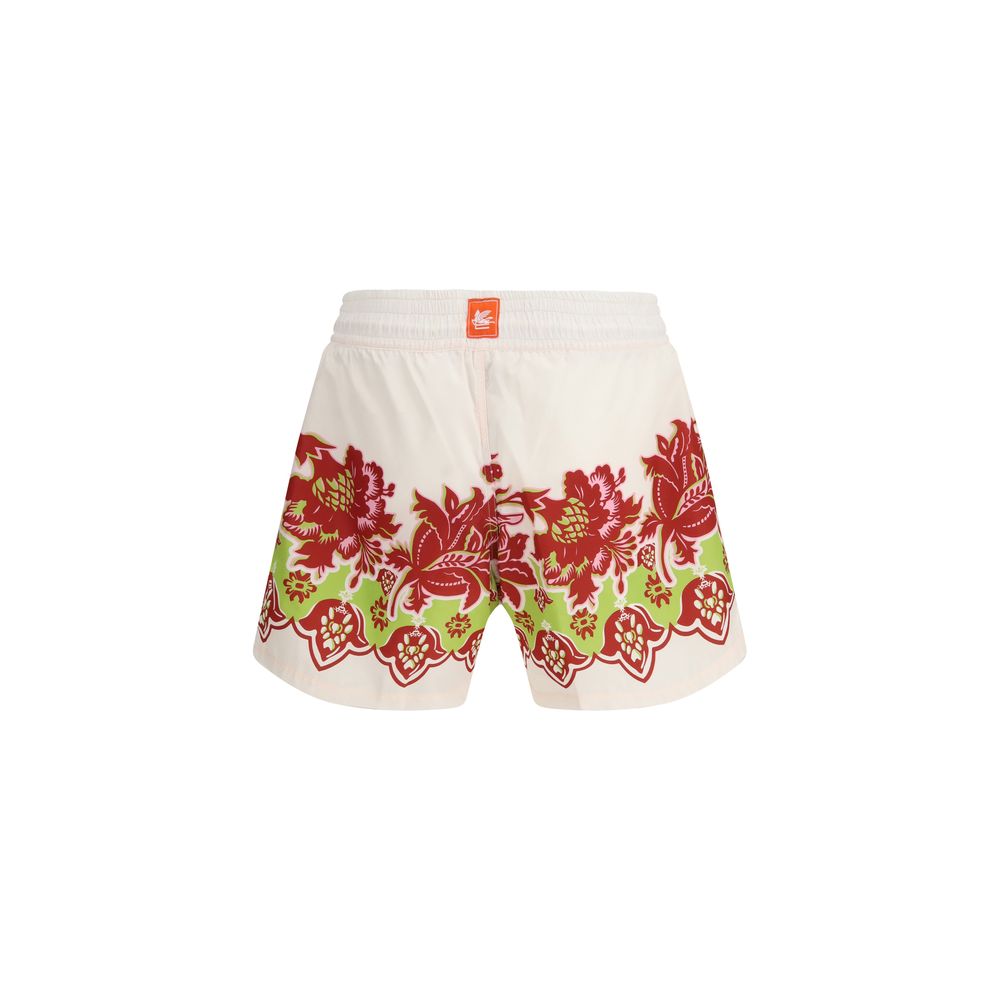 Etro Shorts in Poliestere Multicolore