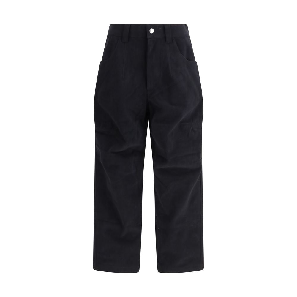Marant Étoile Pantalon décontracté noir en coton