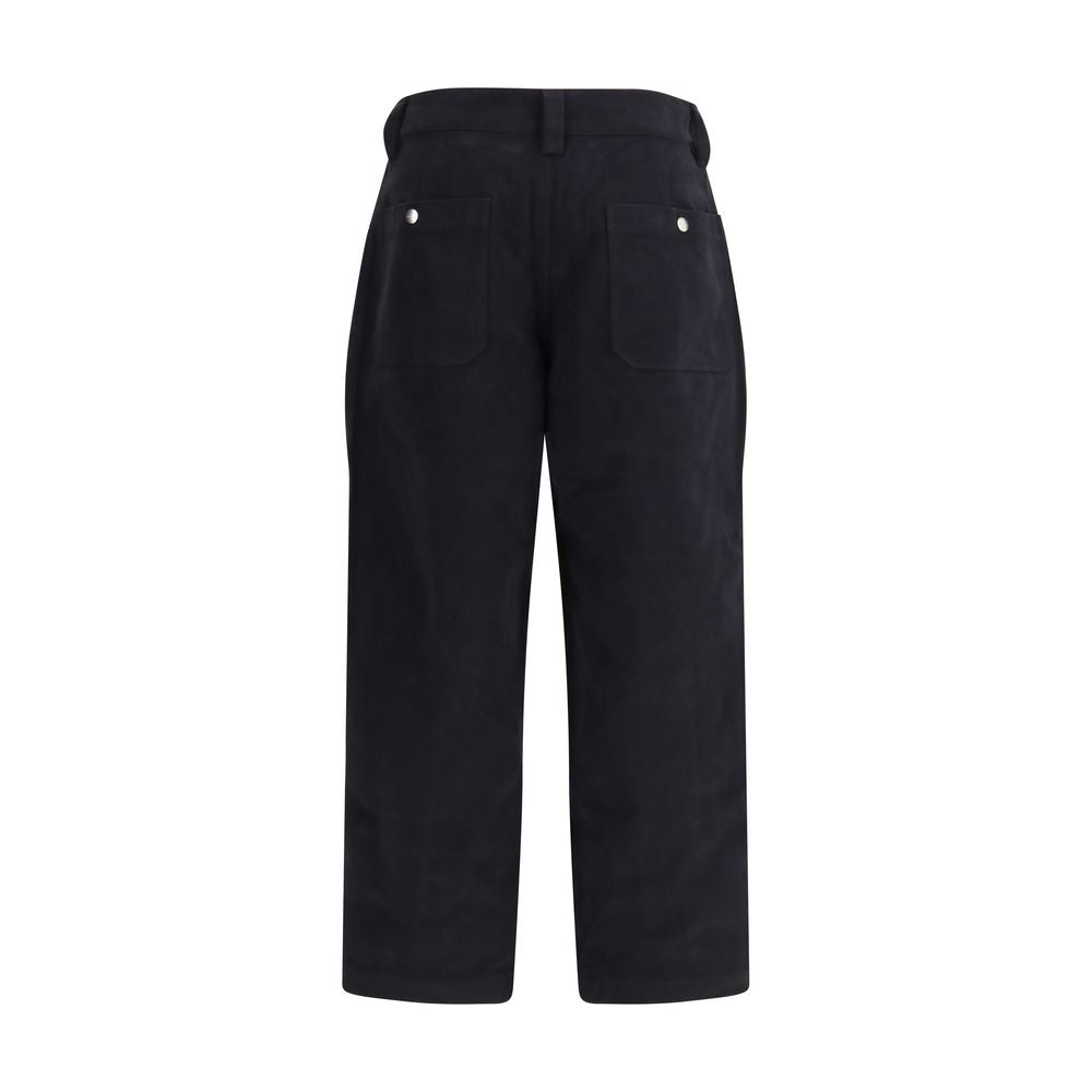 Marant Étoile Pantalon décontracté noir en coton