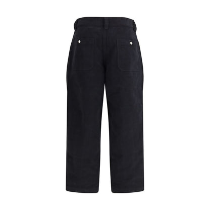 Pantaloni Casual Neri in Cotone Marant Etoile