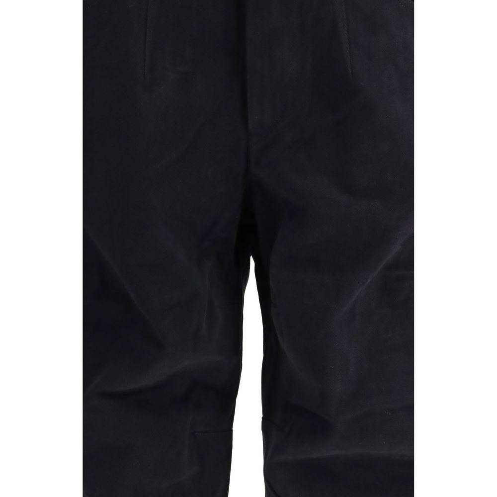 Marant Étoile Pantalon décontracté noir en coton