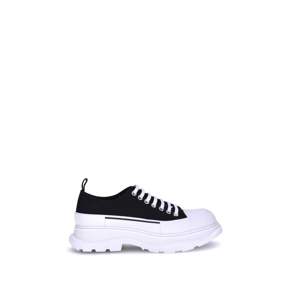 Alexander McQueen Sneakers Chunky in Tela Nera