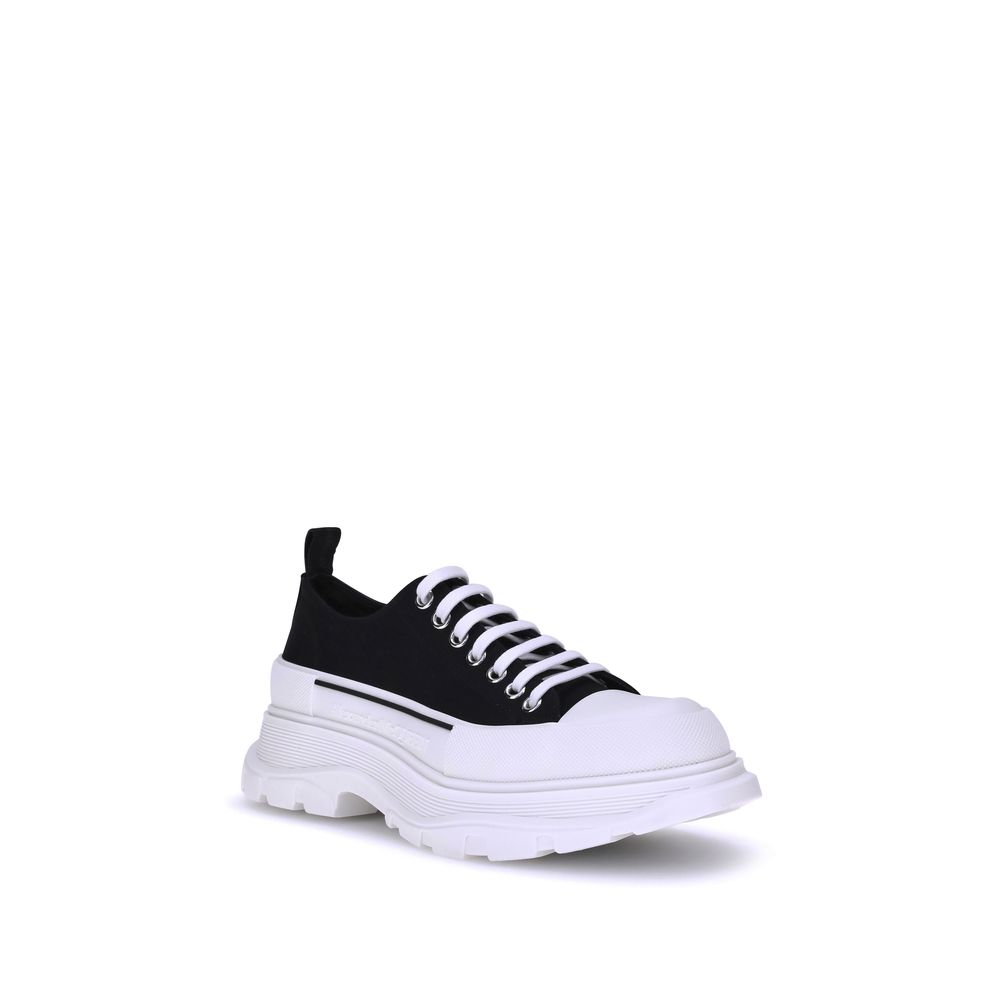 Alexander McQueen Sneakers Chunky in Tela Nera
