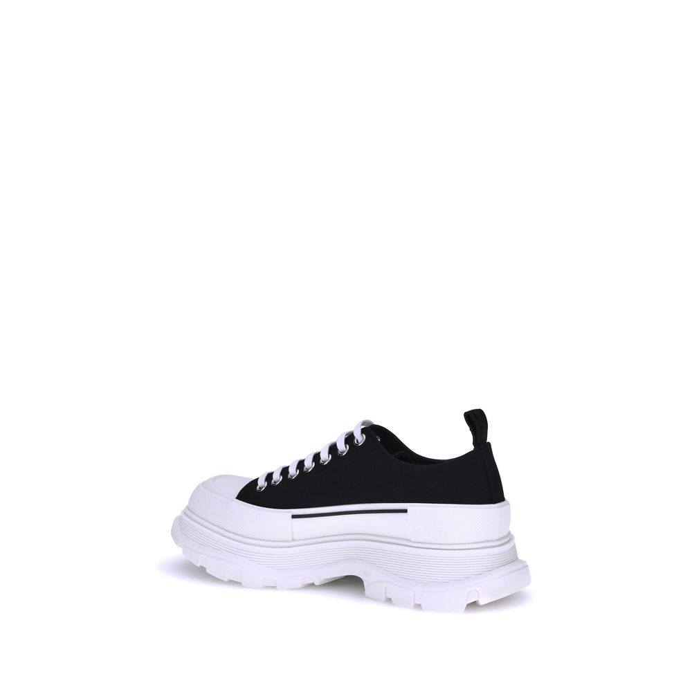 Alexander McQueen Sneakers Chunky in Tela Nera
