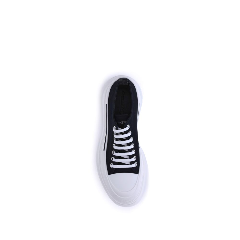 Alexander McQueen Sneakers Chunky in Tela Nera