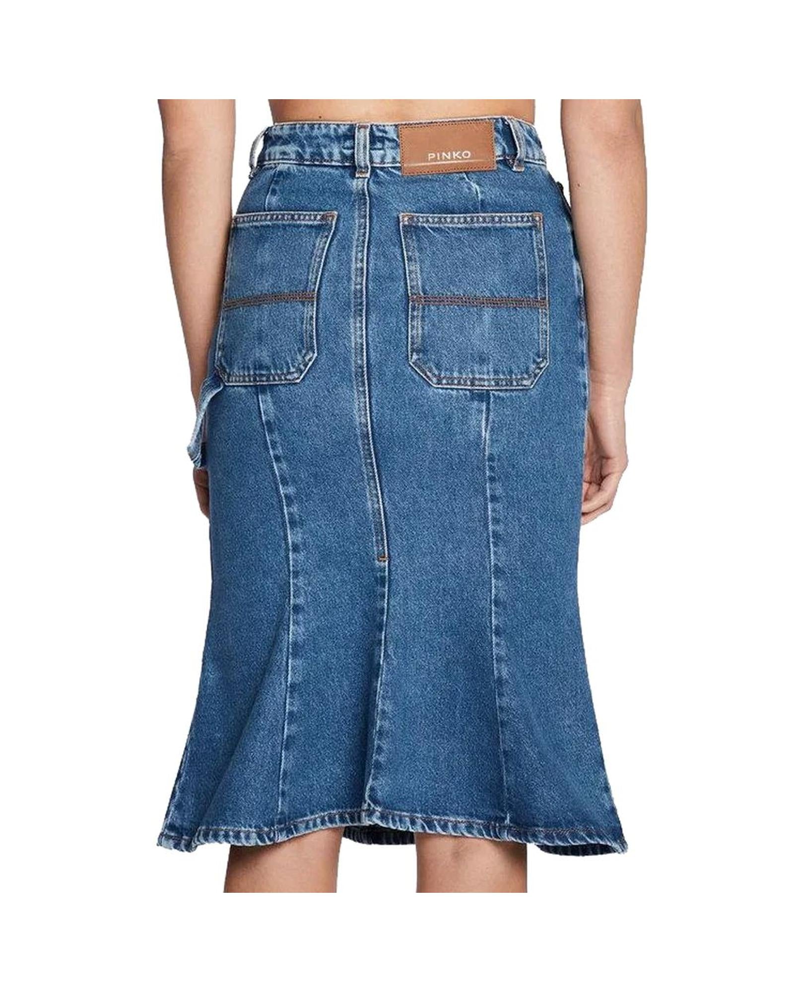Jupe en jean bleue PINKO