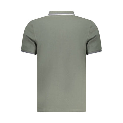 Polo da uomo in cotone verde North Sails