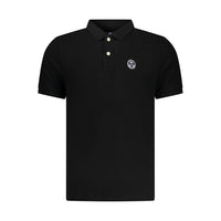 Polo homme North Sails en coton noir