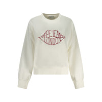 Sweat-shirt en coton blanc Pepe Jeans pour femme
