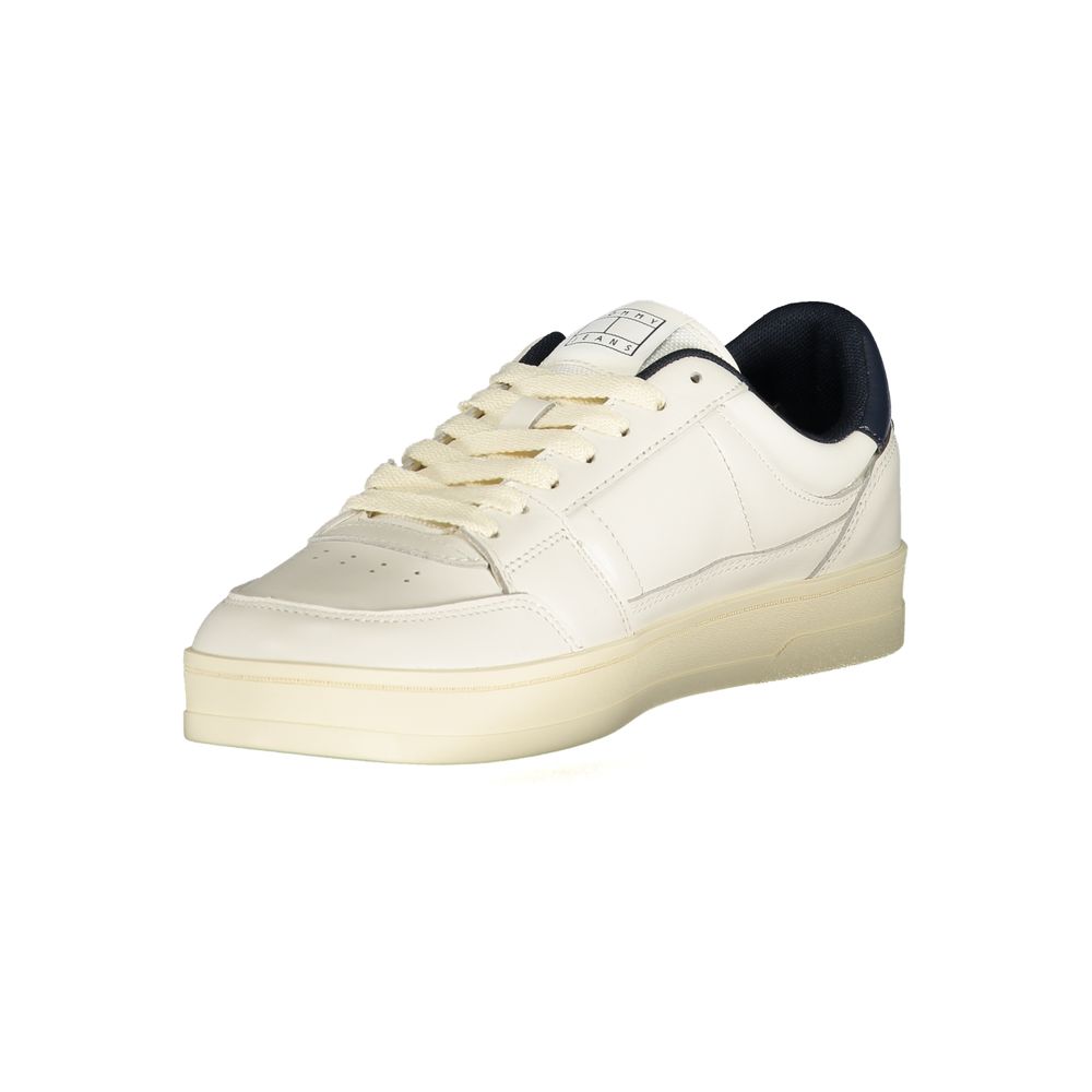 Baskets Tommy Hilfiger en cuir blanc pour homme