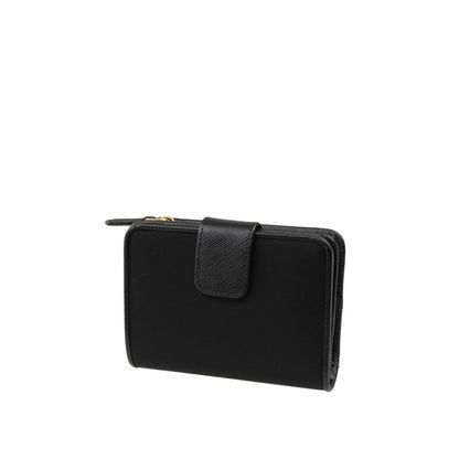 Portefeuille Prada en nylon noir