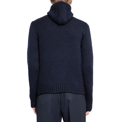 Felpa Prada in lana blu