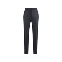 Pantaloni eleganti Prada in mohair blu