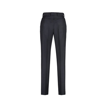 Pantaloni eleganti Prada in mohair blu