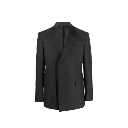 Cappotto Prada in lana grigia