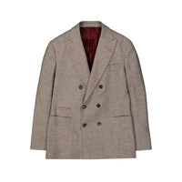 Manteau en cachemire beige Brunello Cucinelli