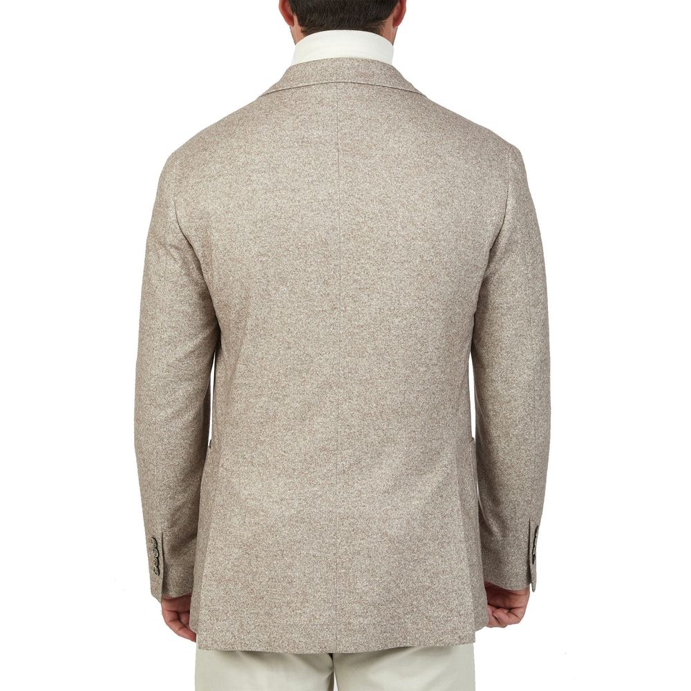 Manteau en cachemire beige Brunello Cucinelli