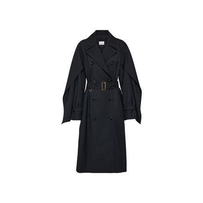 Cappotto Burberry nero in poliestere