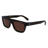 Occhiali da sole Ferragamo in acetato marrone