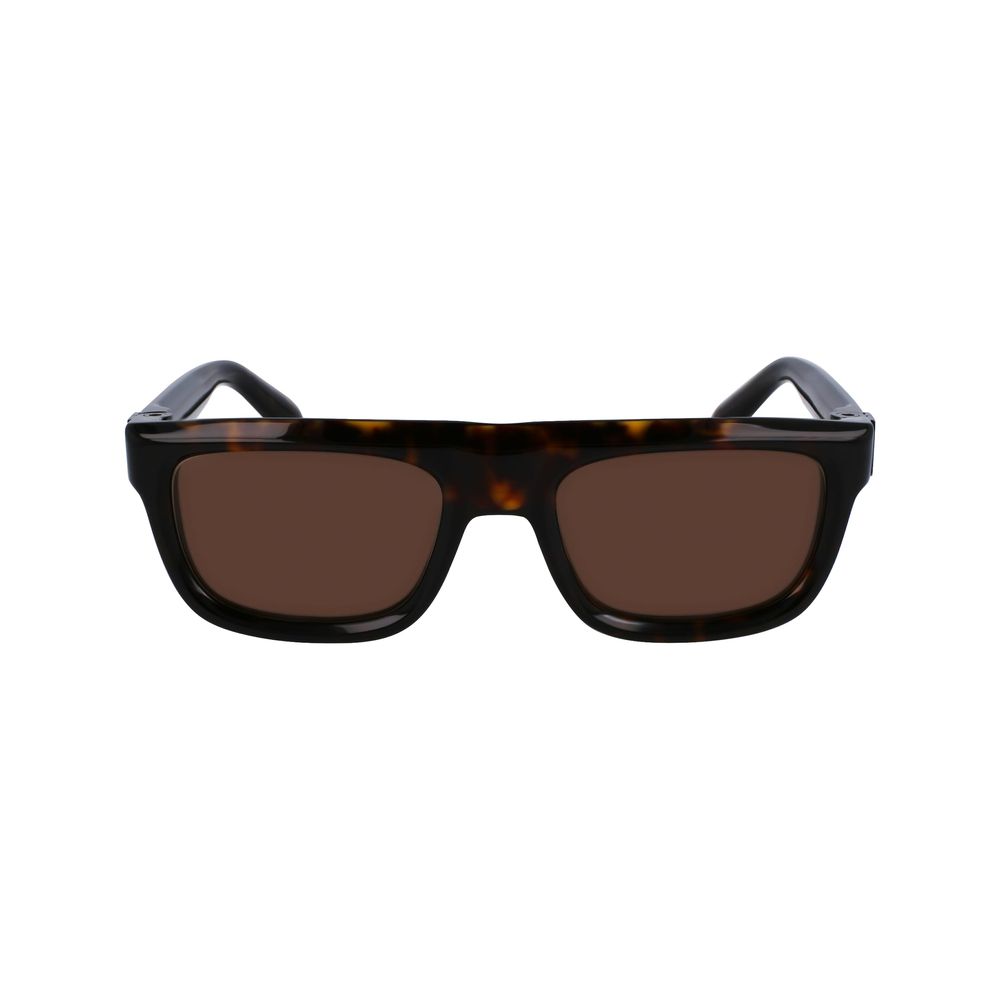 Occhiali da sole Ferragamo in acetato marrone