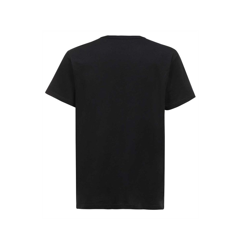 T-shirt Alexander McQueen in cotone nero