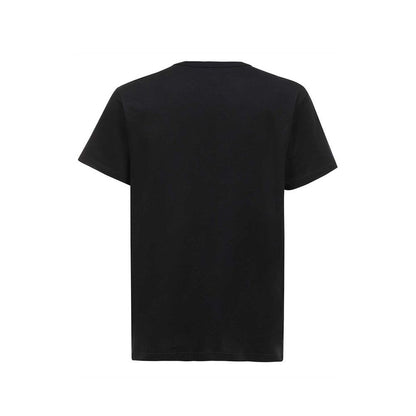 T-shirt en coton noir Alexander McQueen