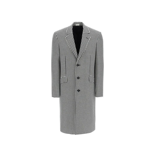 Alexander McQueen Cappotto in Lana Nero