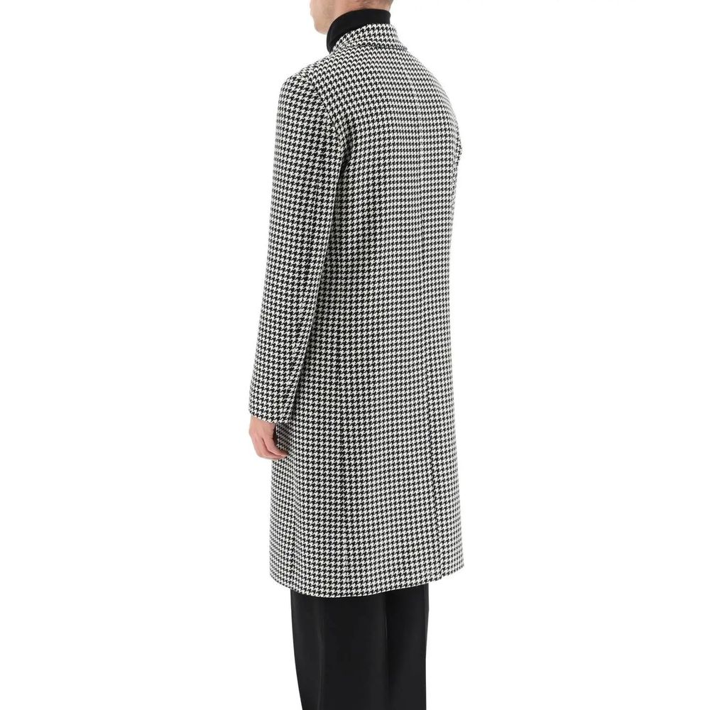 Alexander McQueen Cappotto in Lana Nero