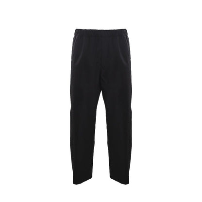Alexander McQueen Pantaloni casual neri in cotone