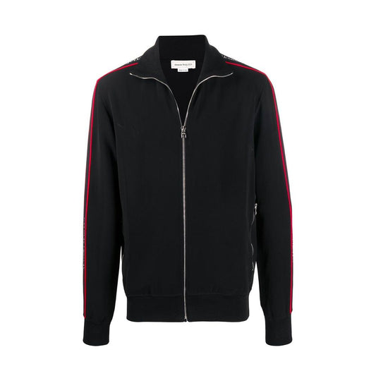 Felpa Alexander McQueen Nera in Viscosa