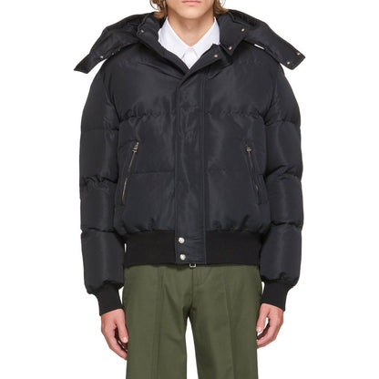 Bomber Alexander McQueen in poliammide nero