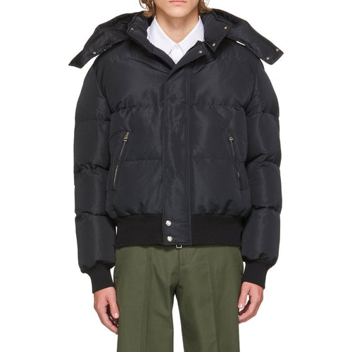 Alexander McQueen Bomberjacke aus schwarzem Polyamid
