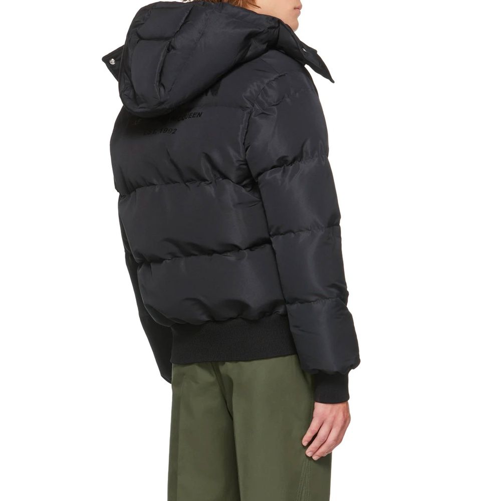 Bomber Alexander McQueen en polyamide noir