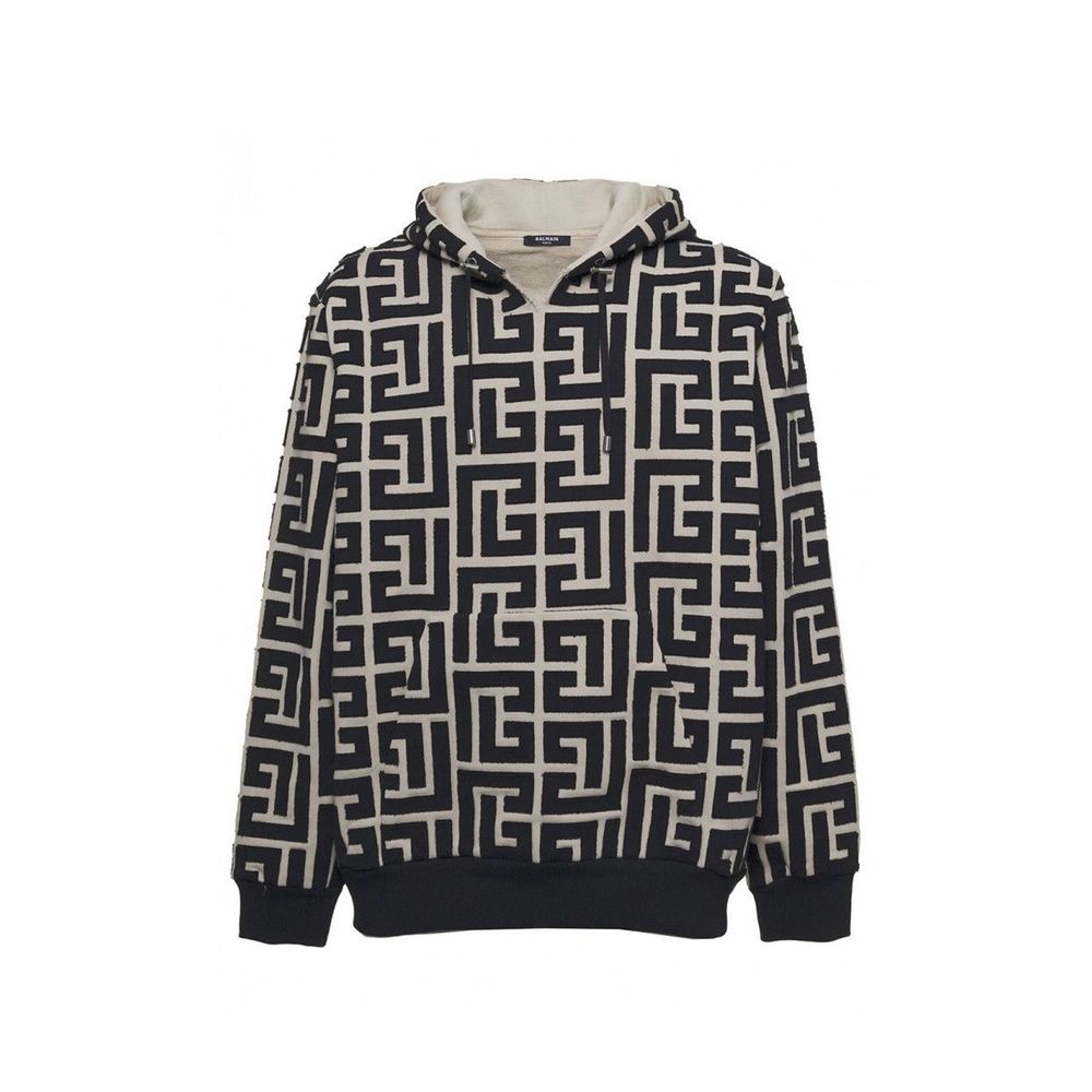 Felpa Balmain beige in cotone