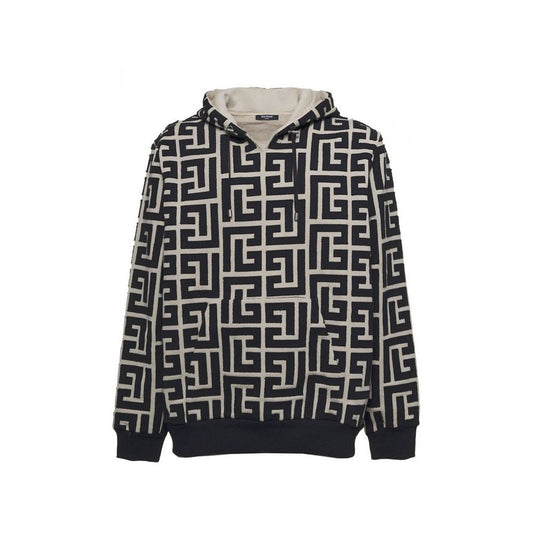 Felpa Balmain beige in cotone