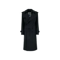 Cappotto Burberry nero in poliestere