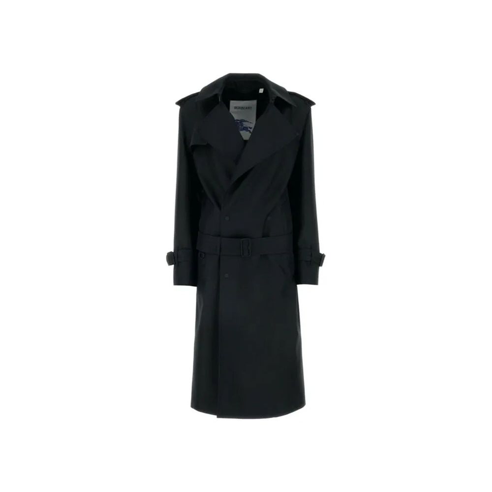 Cappotto Burberry nero in poliestere