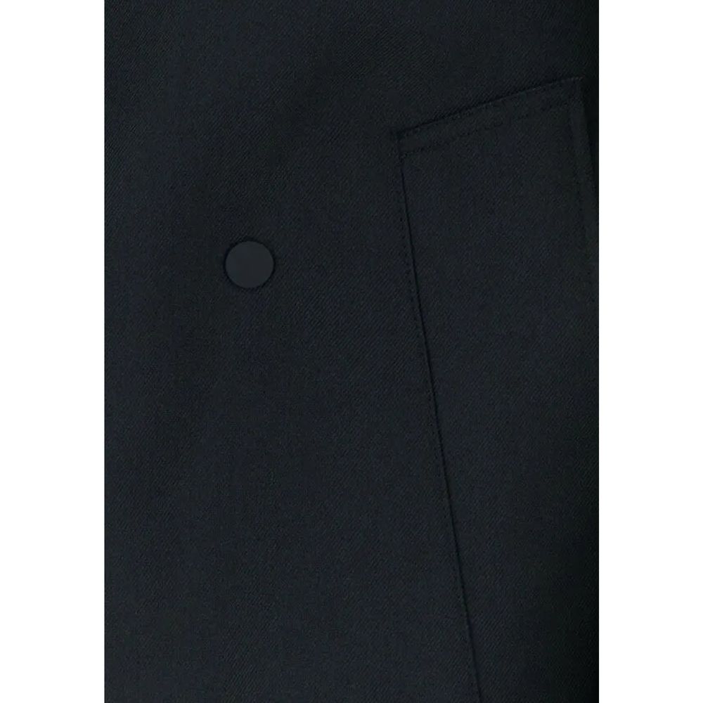 Cappotto Burberry nero in poliestere
