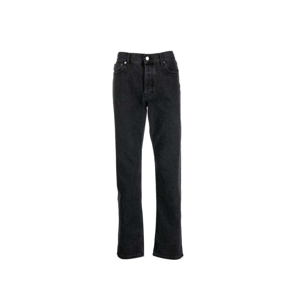 Jeans coupe slim en coton noir Ambush