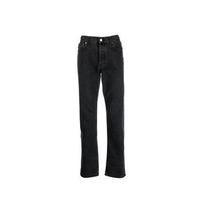 Jeans coupe slim en coton noir Ambush