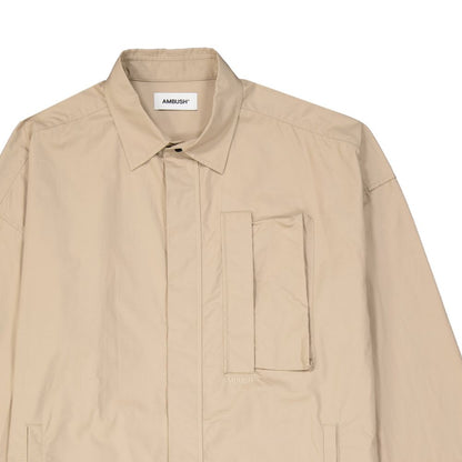 Manteau en coton beige Ambush