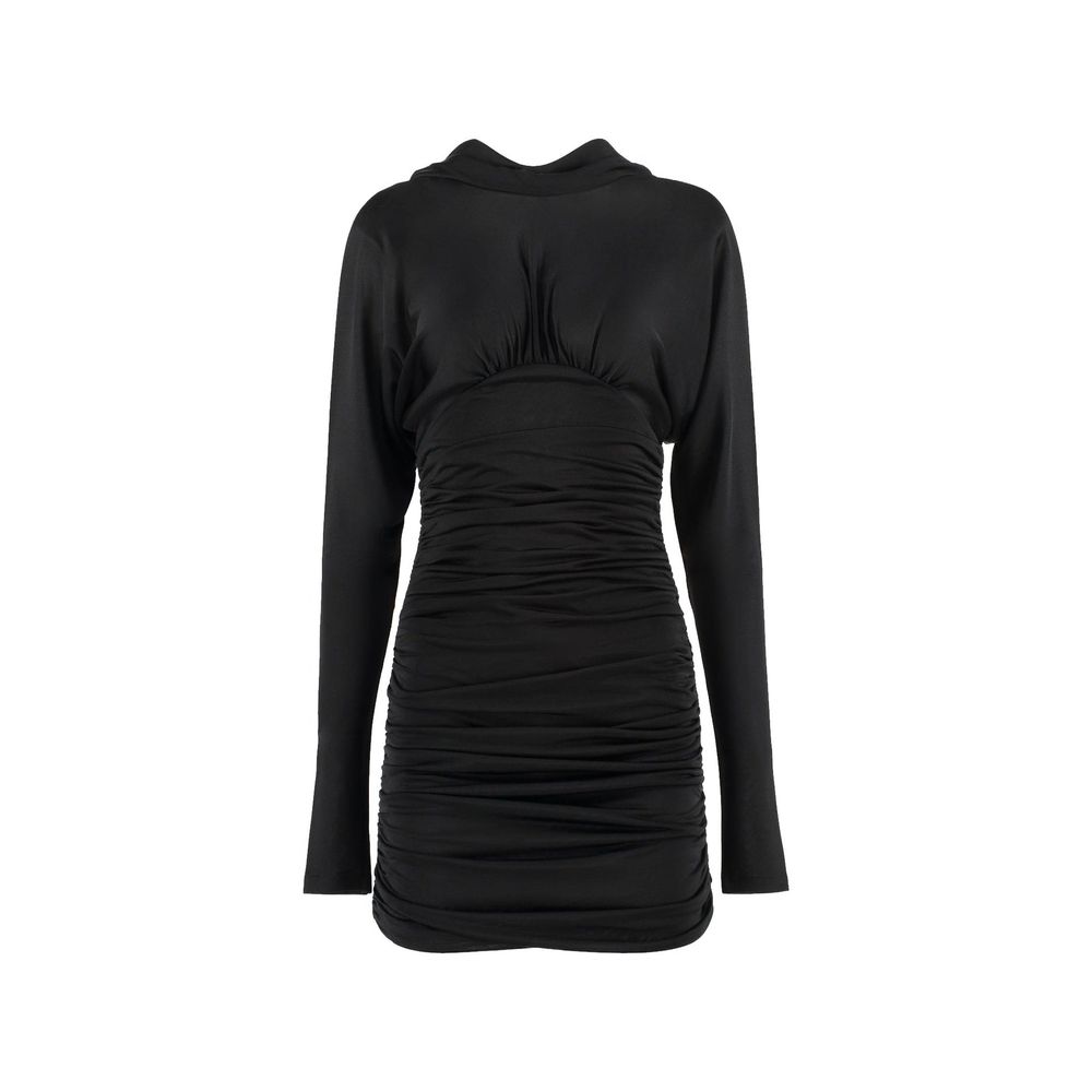 Saint Laurent Abito Casual in Viscosa Nero