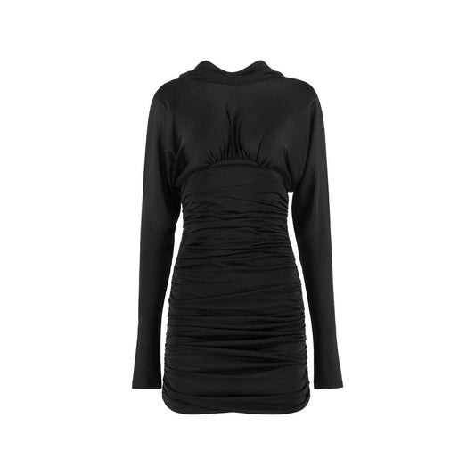 Saint Laurent Abito Casual in Viscosa Nero