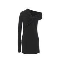 Saint Laurent Abito Casual in Viscosa Nero