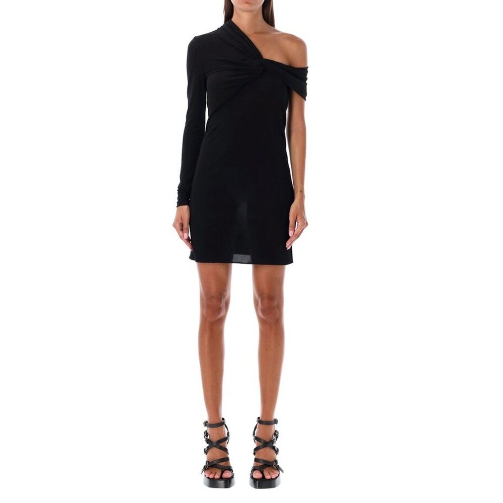 Saint Laurent Abito Casual in Viscosa Nero