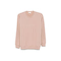 Felpa in cotone rosa Saint Laurent