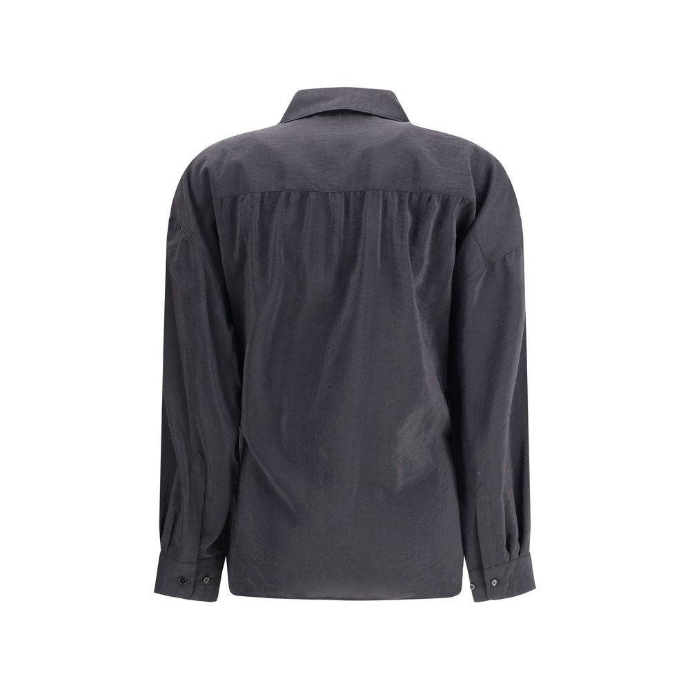 Camicia Lemaire in seta nera