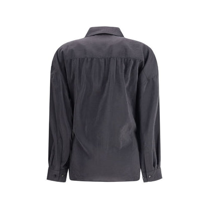 Camicia Lemaire in seta nera