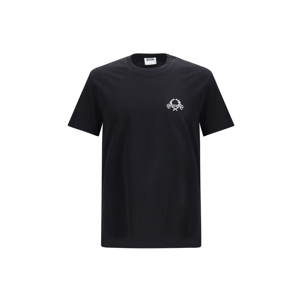 T-Shirt Moschino in cotone nero